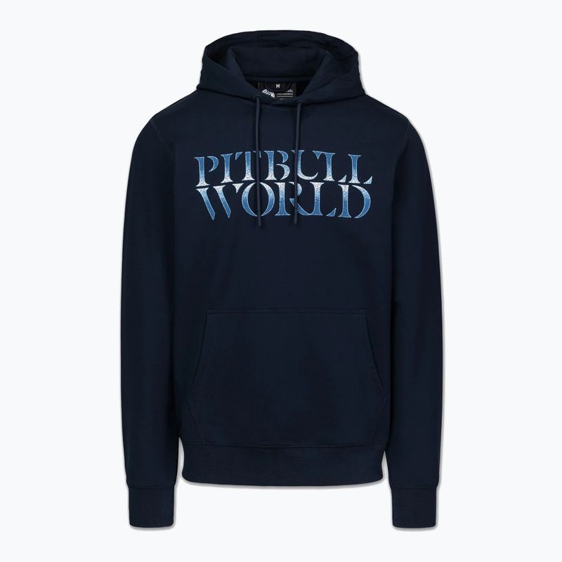 Bluza męska Pitbull World Sweatshirt Hooded dark navy 5
