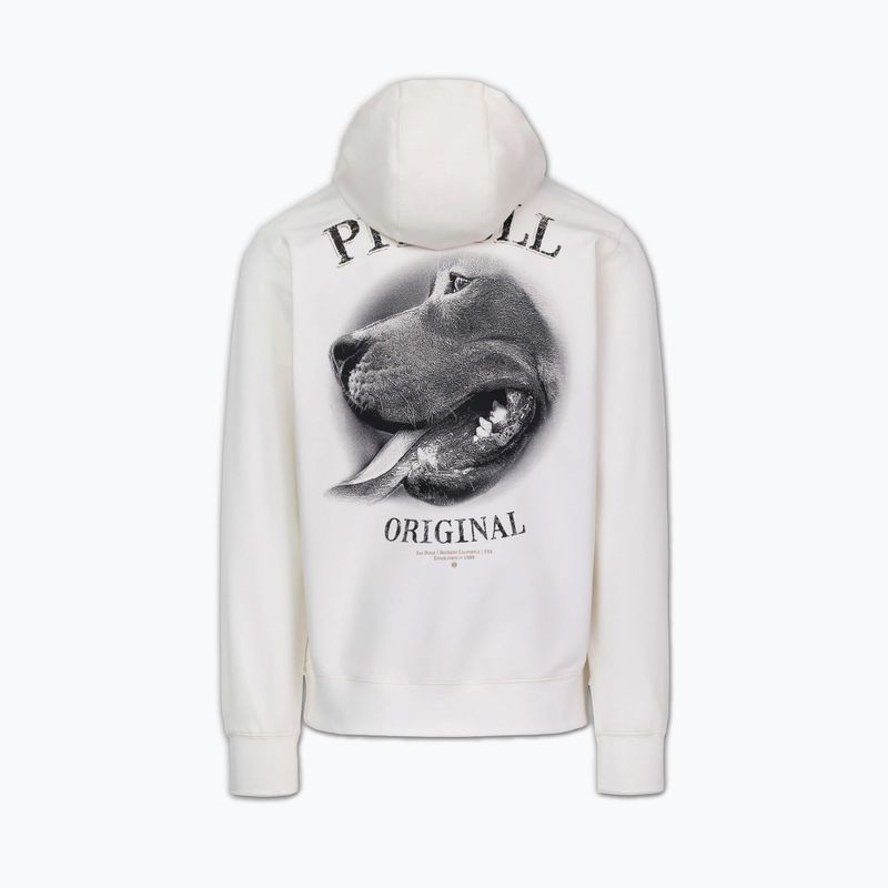Bluza męska Pitbull Midnight Sweatshirt Hooded off white 7