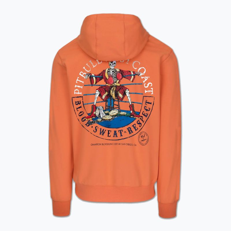 Bluza męska Pitbull Bloodline 2 Sweatshirt Hooded fluo orange 6