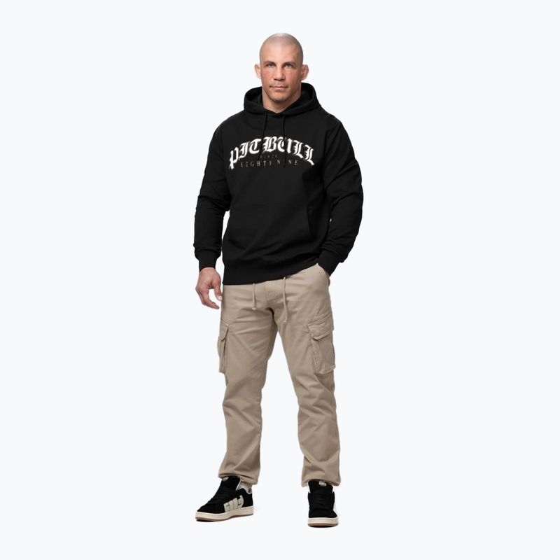Bluza męska Pitbull Tatto Hooded black 2
