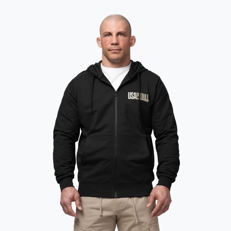 Bluza męska Pitbull USA Hooded Zip black 4