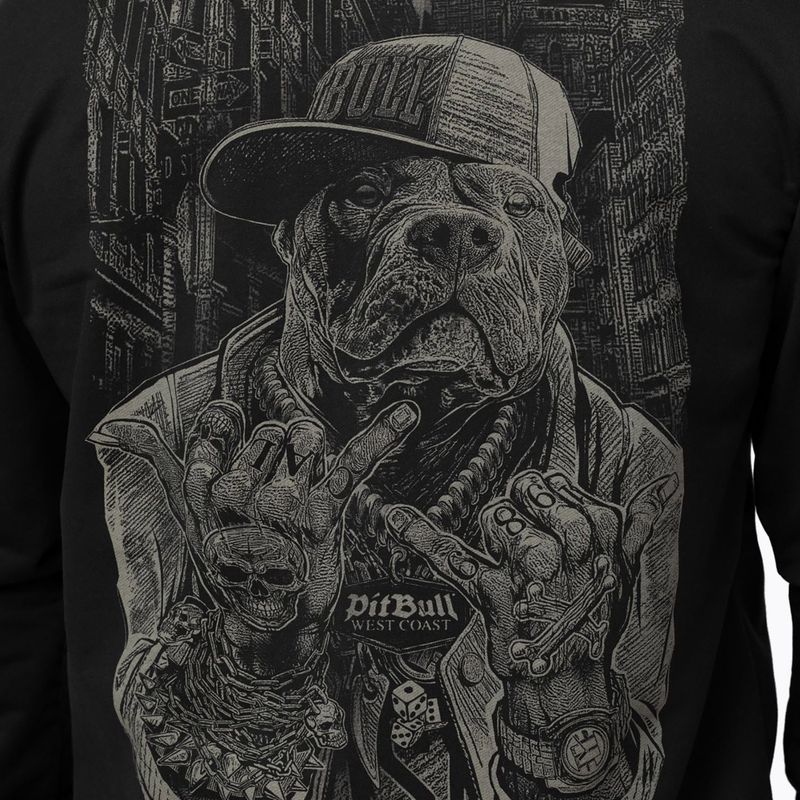 Bluza męska Pitbull USA Hooded Zip black 5