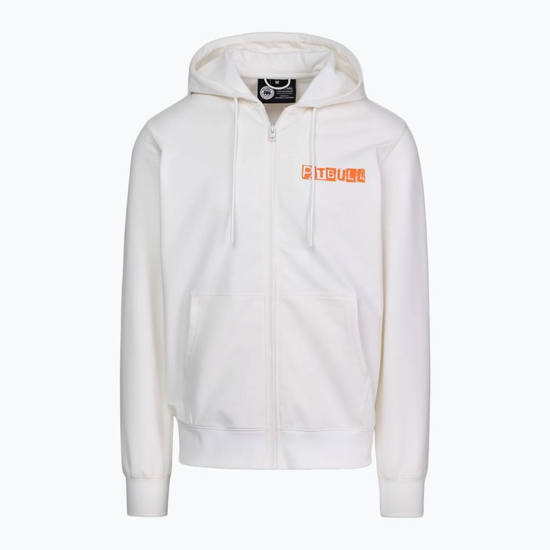 Bluza męska Pitbull Blacky Sweatshirt Zip Hooded off white 5