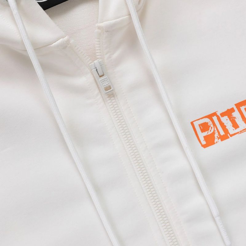 Bluza męska Pitbull Blacky Sweatshirt Zip Hooded off white 7