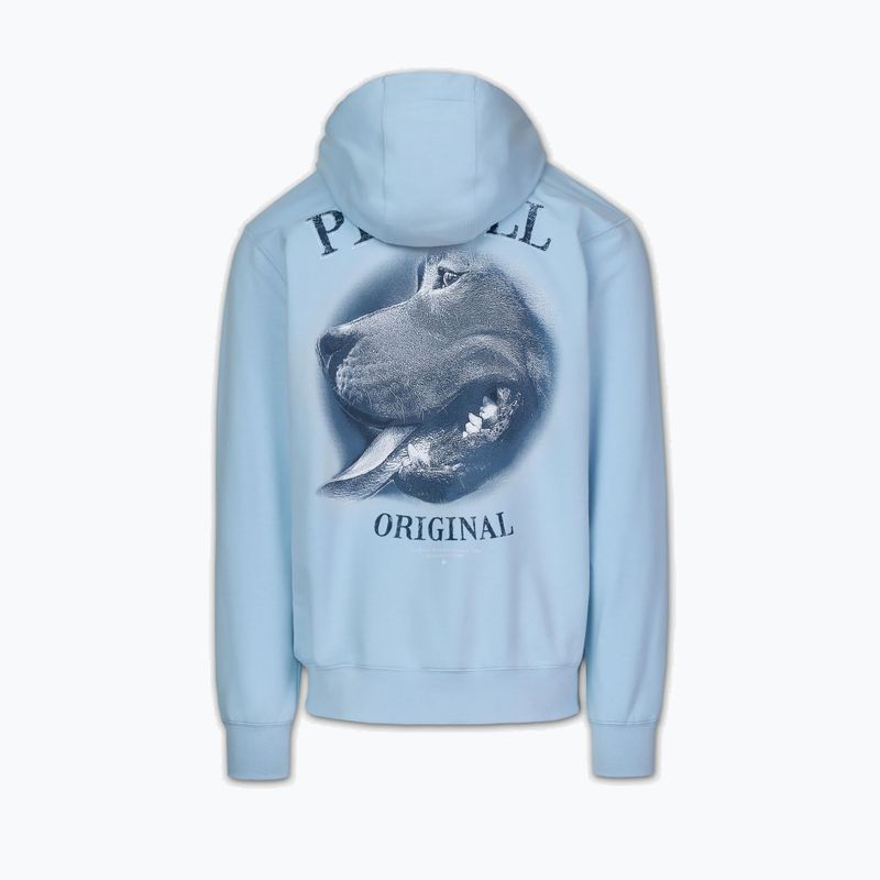 Bluza męska Pitbull Midnight Sweatshirt Zip Hooded sky blue 7