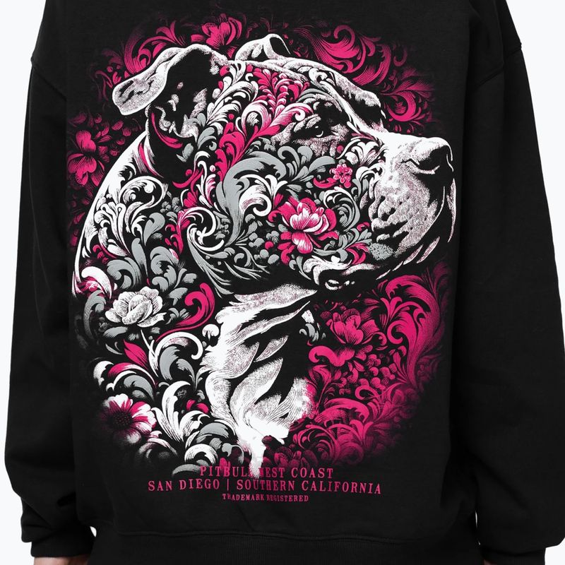 Bluza damska Pitbull Tatto Hooded black 4