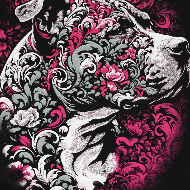 Bluza damska Pitbull Tatto Hooded black 7