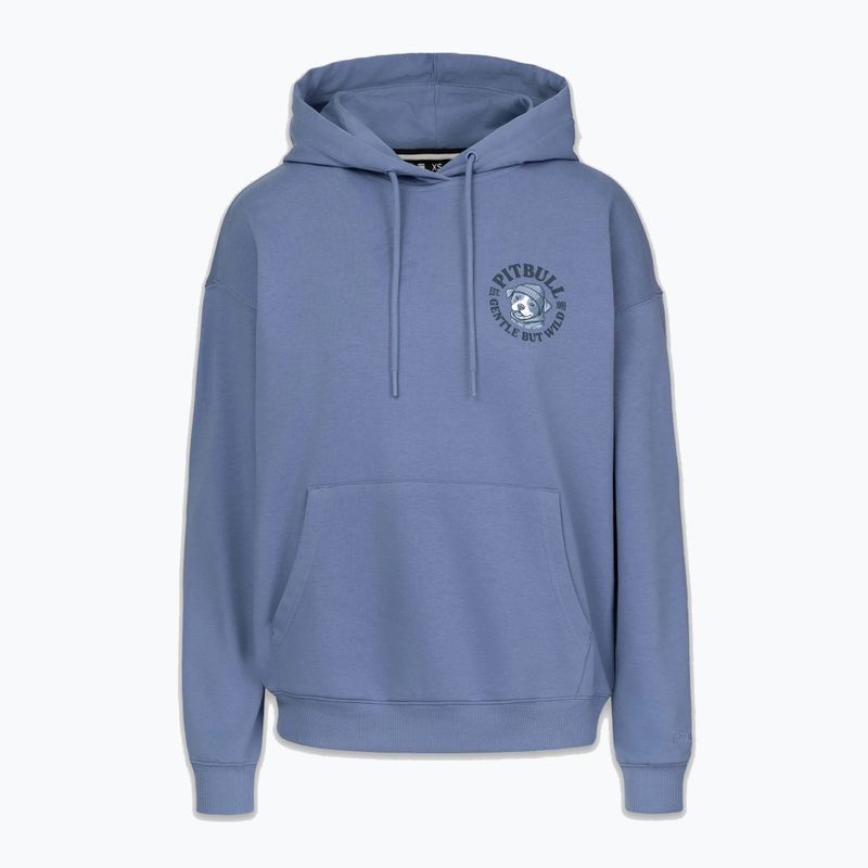 Bluza damska Pitbull Gentle But Wild Sweatshirt Hooded blue jeans 4