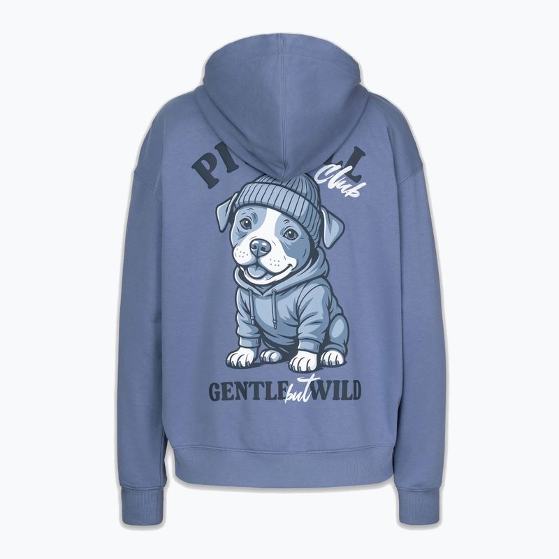 Bluza damska Pitbull Gentle But Wild Sweatshirt Hooded blue jeans 5
