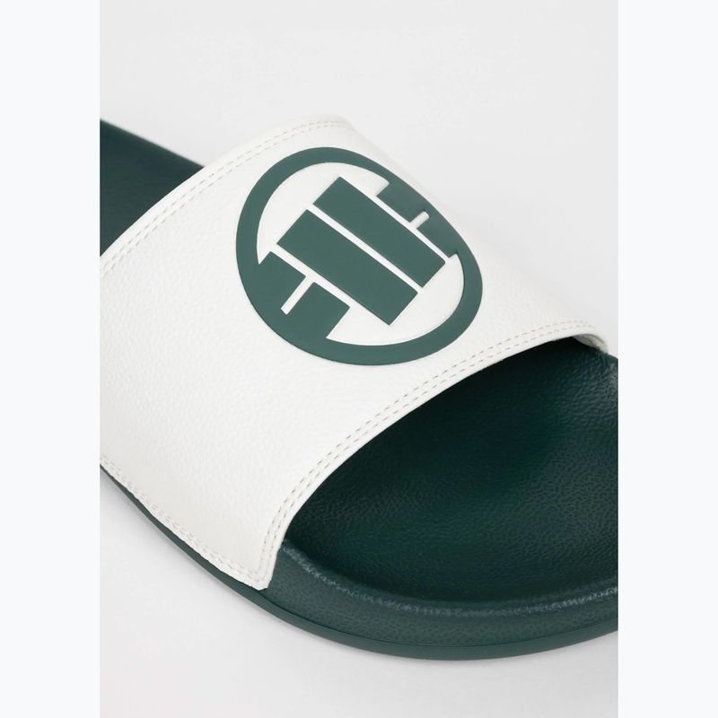 Klapki męskie Pitbull Logo bottle green 5