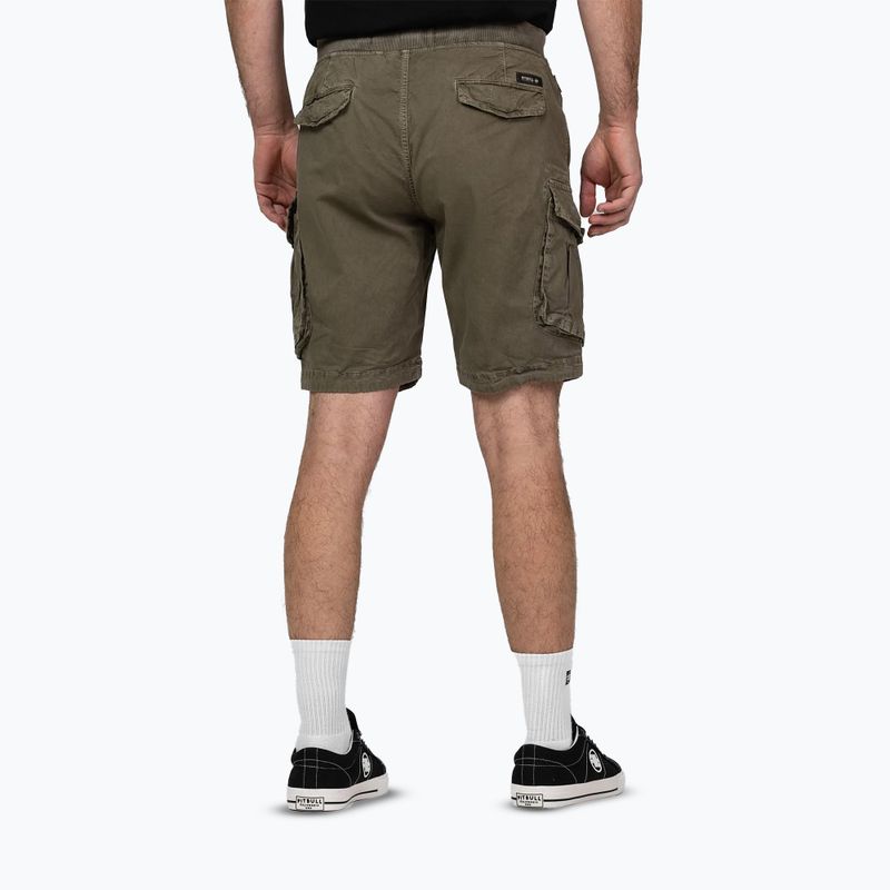 Spodenki męskie Pitbull Proctor Drawstring Cargo olive 2