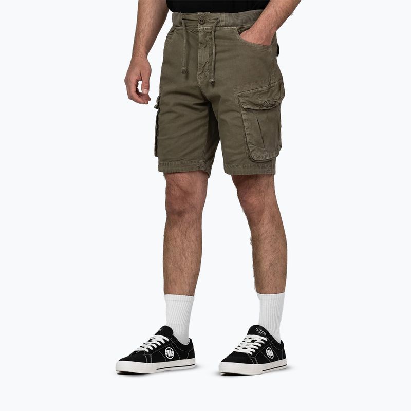 Spodenki męskie Pitbull Proctor Drawstring Cargo olive 3