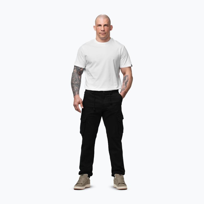 Spodnie męskie Pitbull Proctor Drawstring Joggery Cargo black 2