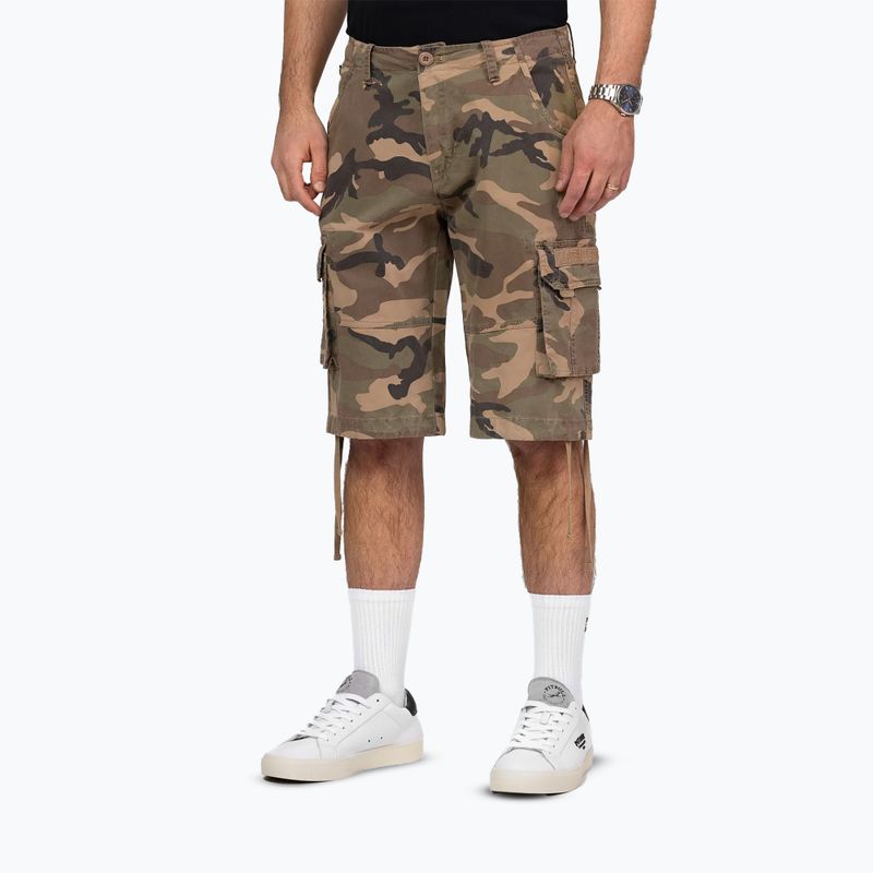 Spodenki męskie Pitbull Volmer Long Cargo camo 4