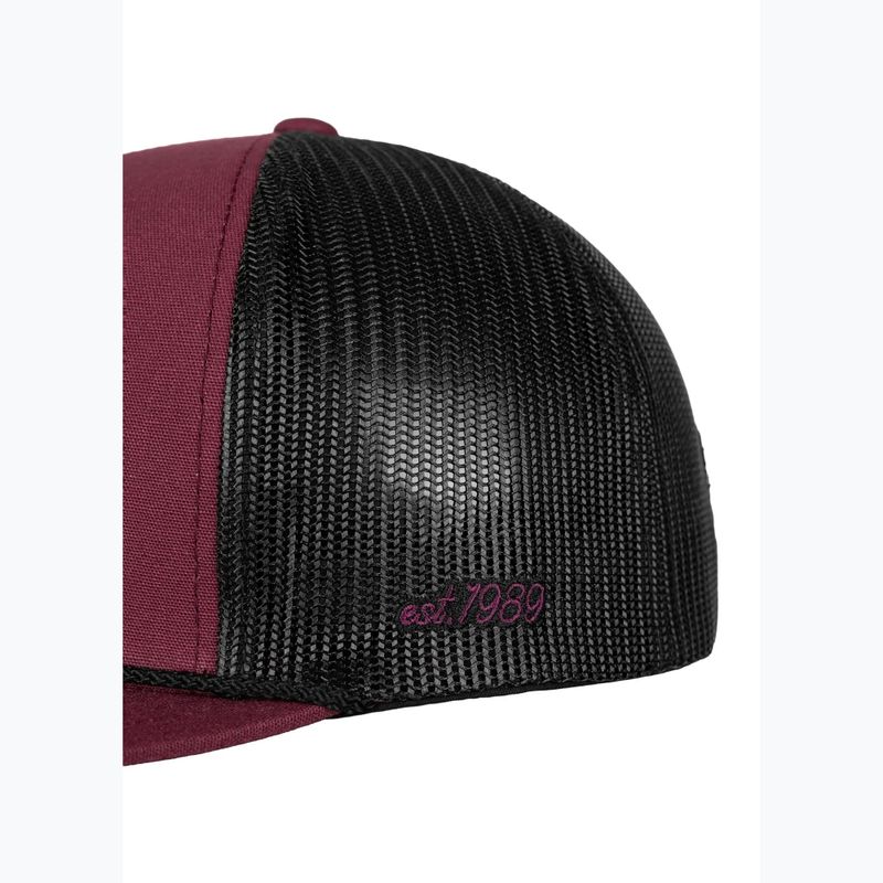 Czapka z daszkiem męska Pitbull Original 1989 burgundy/black 6