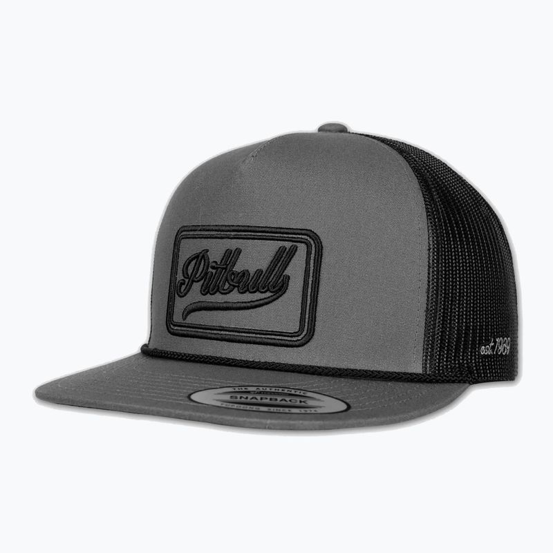 Czapka z daszkiem męska Pitbull Original 1989 grey/black