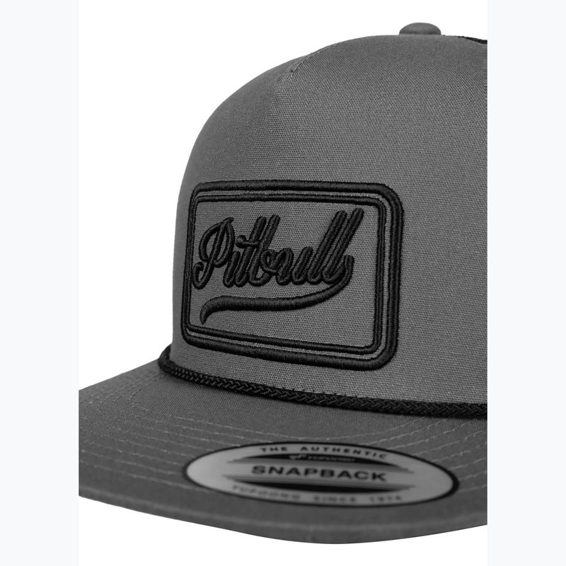 Czapka z daszkiem męska Pitbull Original 1989 grey/black 3