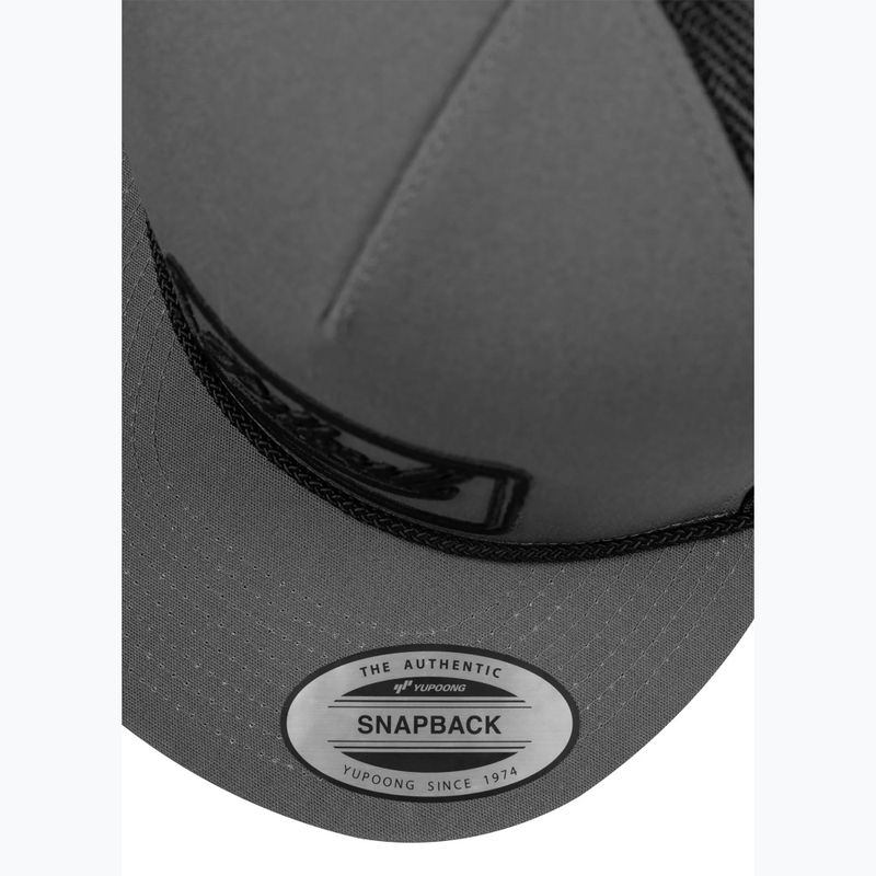 Czapka z daszkiem męska Pitbull Original 1989 grey/black 4