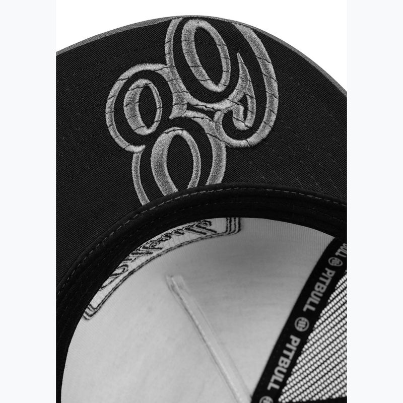Czapka z daszkiem męska Pitbull Original 1989 grey/black 5