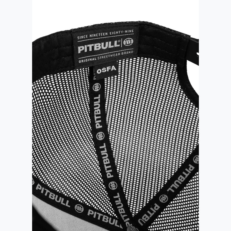 Czapka z daszkiem męska Pitbull Original 1989 grey/black 8