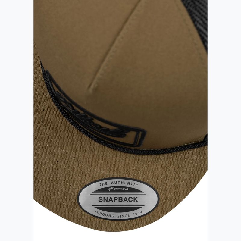 Czapka z daszkiem męska Pitbull Original 1989 dark olive/black 4