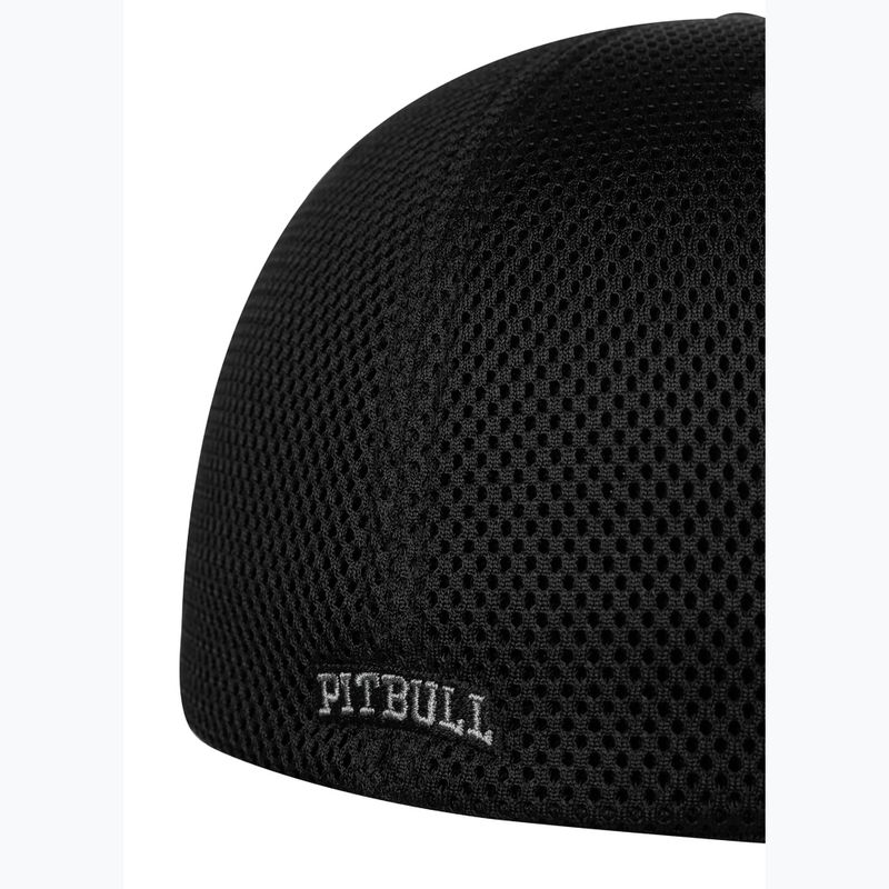 Czapka z daszkiem męska Pitbull Full Cap Tyrian Flexfit black 5