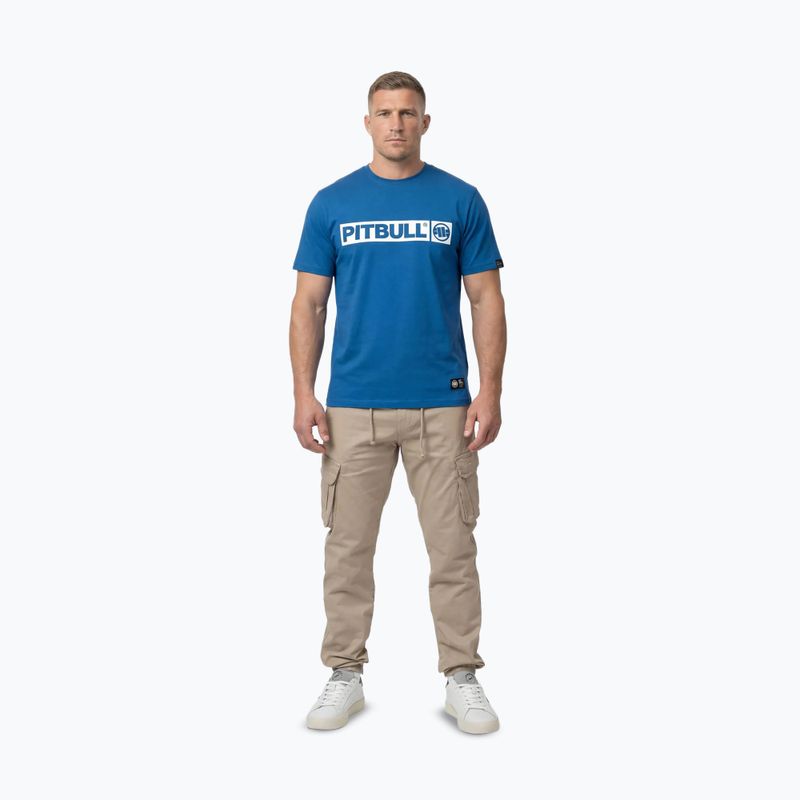 Koszulka męska Pitbull Hilltop azure blue 2