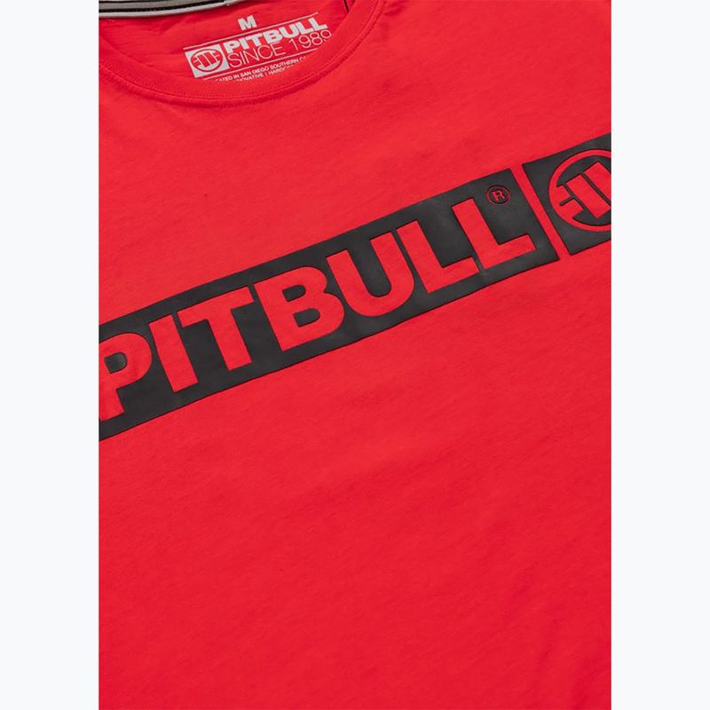 Koszulka męska Pitbull Hilltop fluo/red 6
