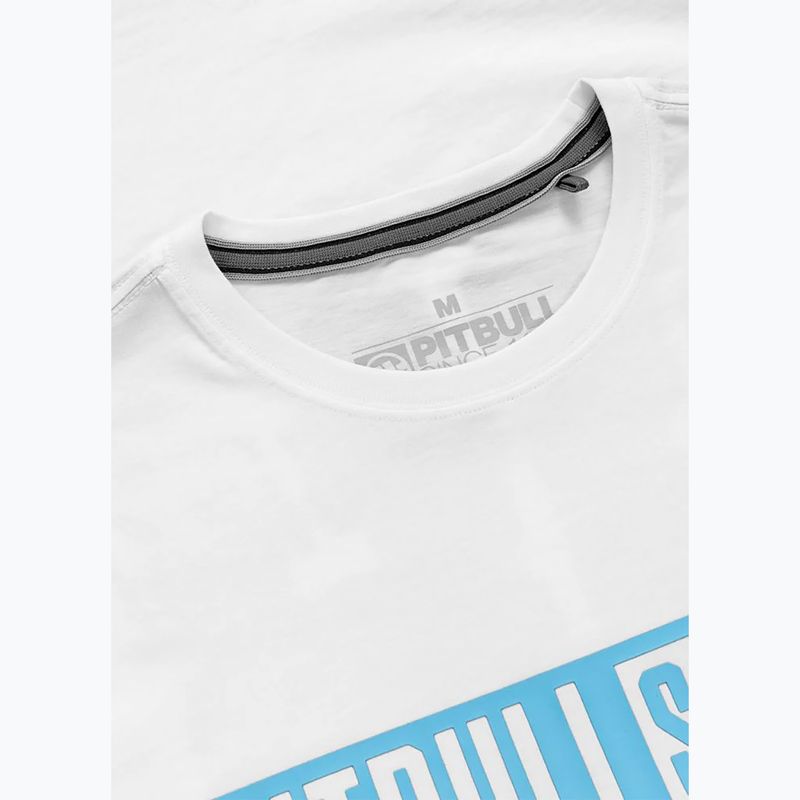 Koszulka męska Pitbull Eighty Nine Dog white/light blue 7