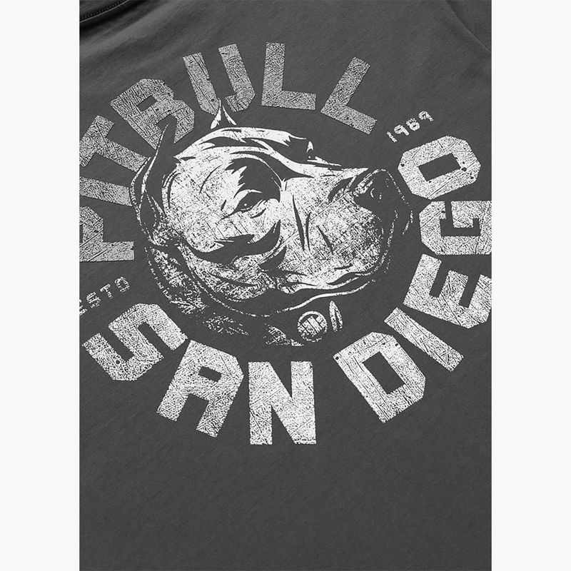Koszulka męska Pitbull Dog SD graphite 9