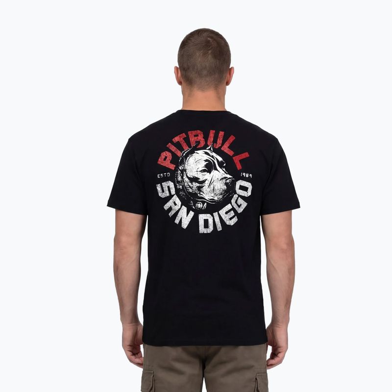 Koszulka męska Pitbull Dog SD black 3