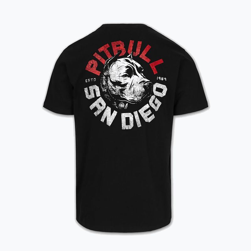 Koszulka męska Pitbull Dog SD black 6