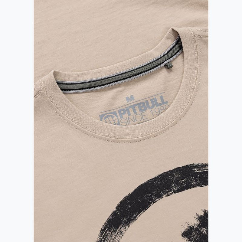 Koszulka męska Pitbull Logo Palms ultra light sand 6