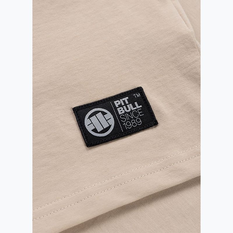 Koszulka męska Pitbull Logo Palms ultra light sand 9