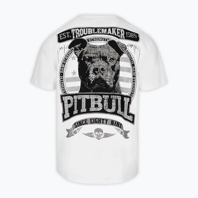 Koszulka męska Pitbull Troublemarker white 6
