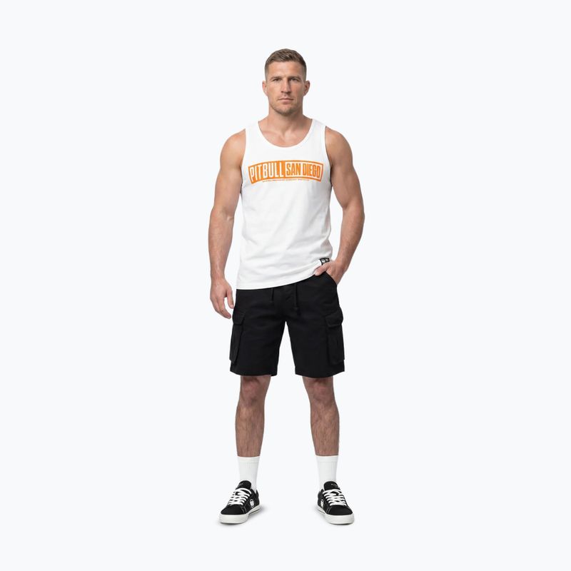 Koszulka męska Pitbull Eighty Nine Dog Tank Top white 2