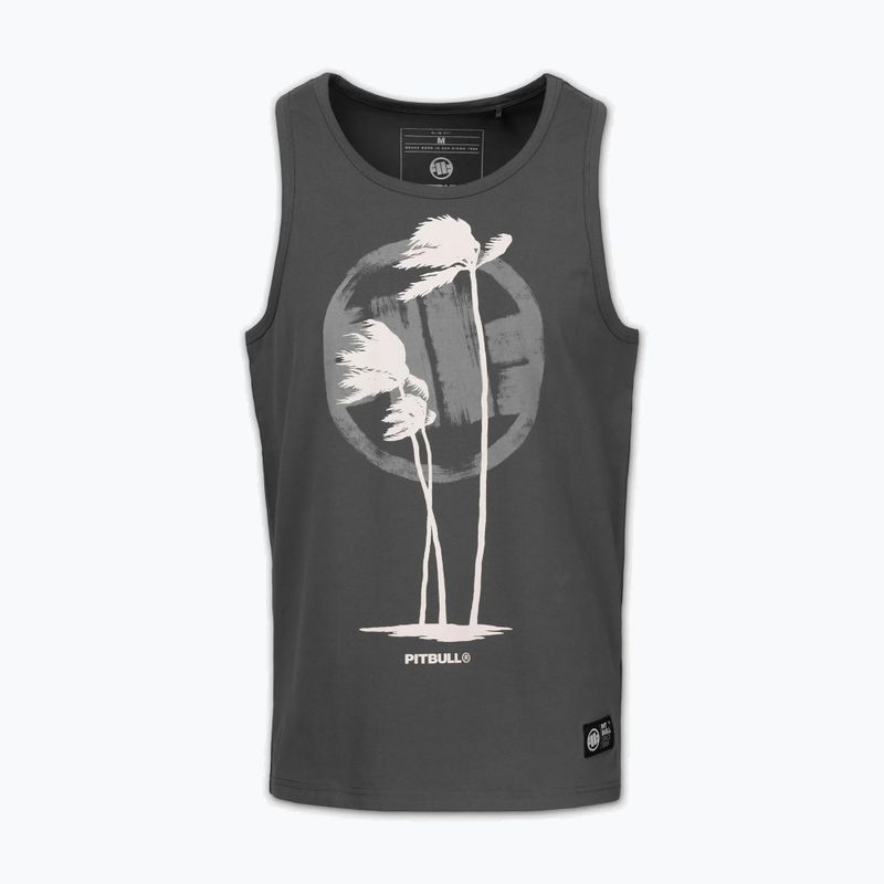 Koszulka męska Pitbull Palms Tank Top light sand 3
