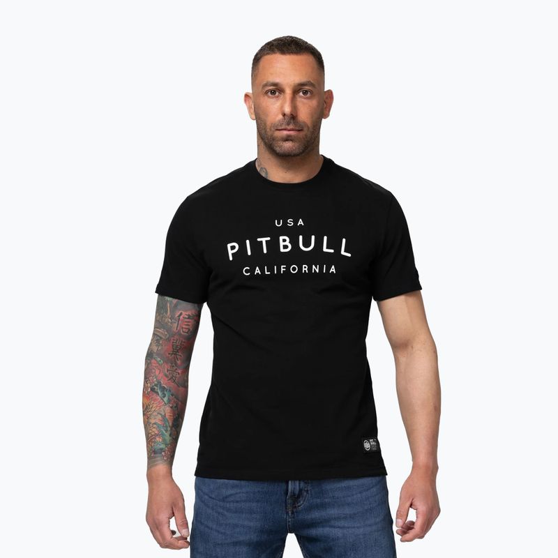 Koszulka męska Pitbull USA CAL Big Logo black