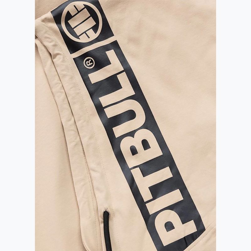 Bluza treningowa męska Pitbull Mercado Hilltop Sleeveless Hooded pale sand 7