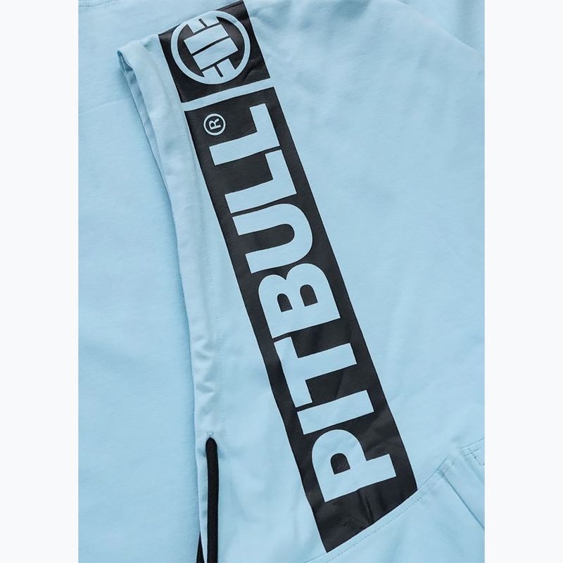 Bluza treningowa męska Pitbull Mercado Hilltop Sleeveless Hooded light blue 9