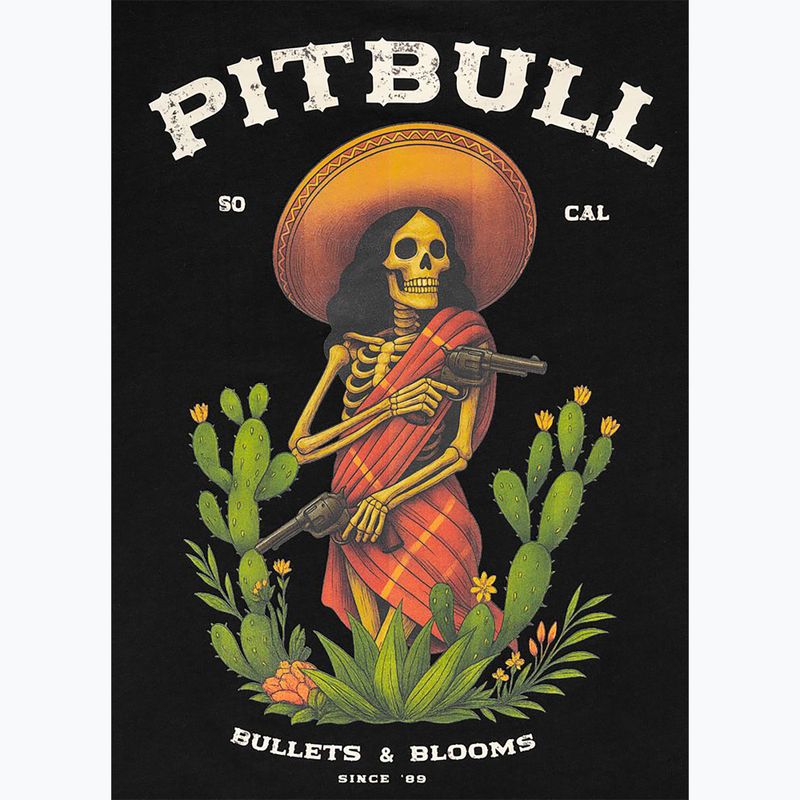 Koszulka damska Pitbull Bullets & Blooms black 7