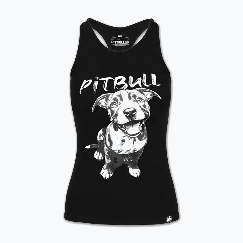 Koszulka damska Pitbull Puppy 2 Tank Top black 4
