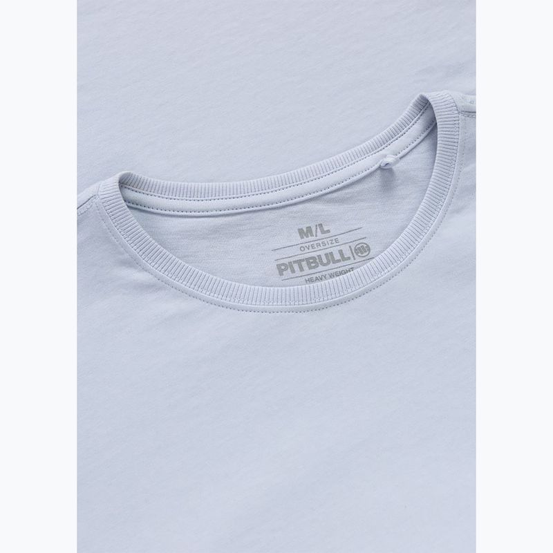 Koszulka damska Pitbull Skull Oversize frosted blue 7