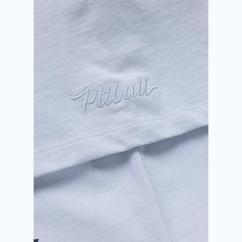 Koszulka damska Pitbull Skull Oversize frosted blue 10
