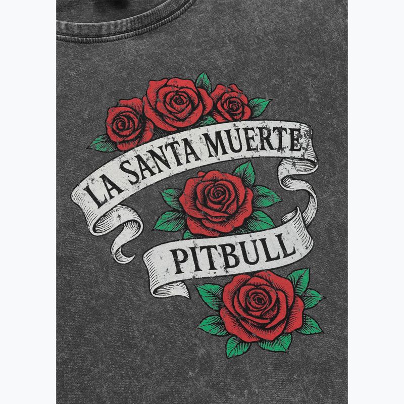 Koszulka damska Pitbull Santa Muerte graphite 7