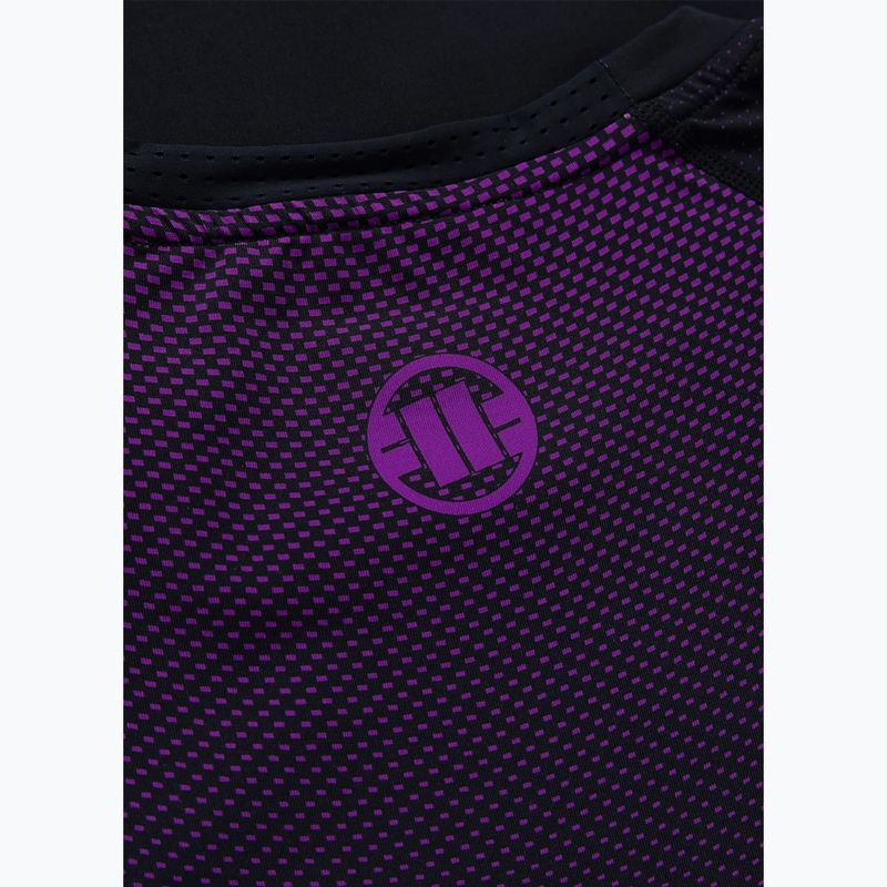 Rashguard longsleeve męski Pitbull Belt Rashguard purple 7