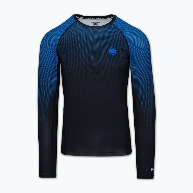 Rashguard longsleeve męski Pitbull Belt Rashguard blue 3