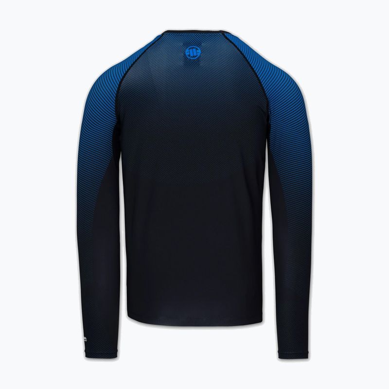Rashguard longsleeve męski Pitbull Belt Rashguard blue 4