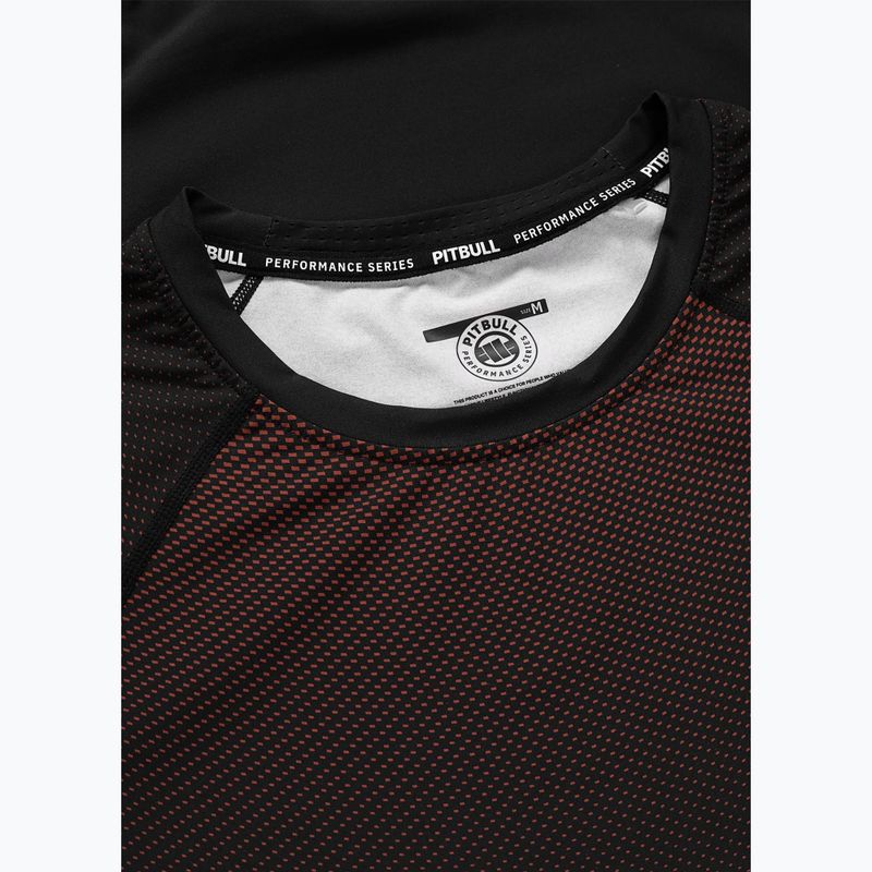 Rashguard longsleeve męski Pitbull Belt Rashguard brown 5