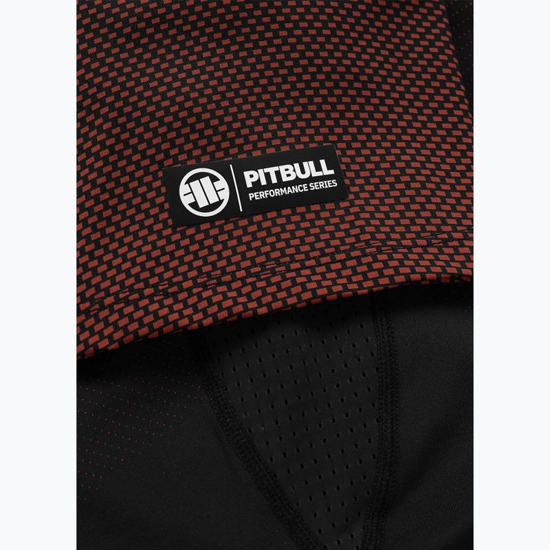 Rashguard longsleeve męski Pitbull Belt Rashguard brown 9